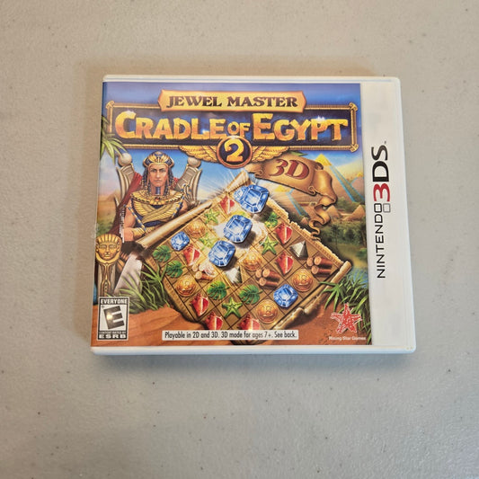 Jewel Master: Cradle of Egypt 2 3D Nintendo 3DS (Cib)