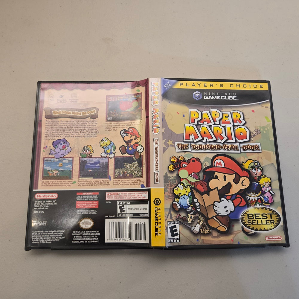 Paper Mario The Thousand-Year Door Player's Choice and Best 2024 Seller for GameCube