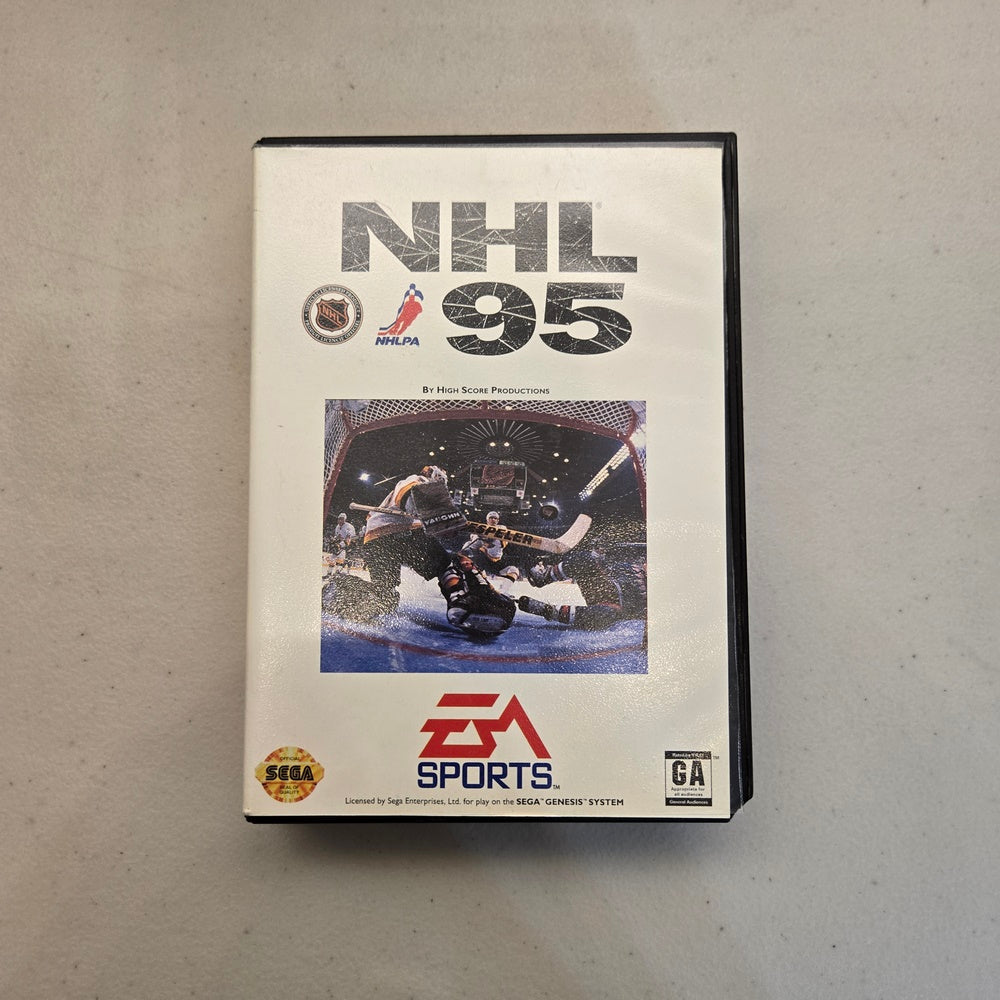 NHL 95 Sega Genesis  (Cb) (Condition-)