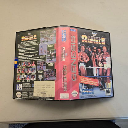 WWF Royal Rumble Sega Genesis   (Cb) (Condition-)