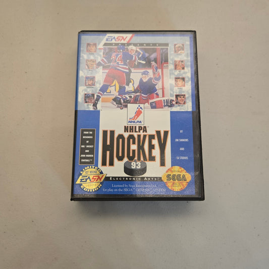 NHLPA Hockey '93 Sega Genesis (Cb)