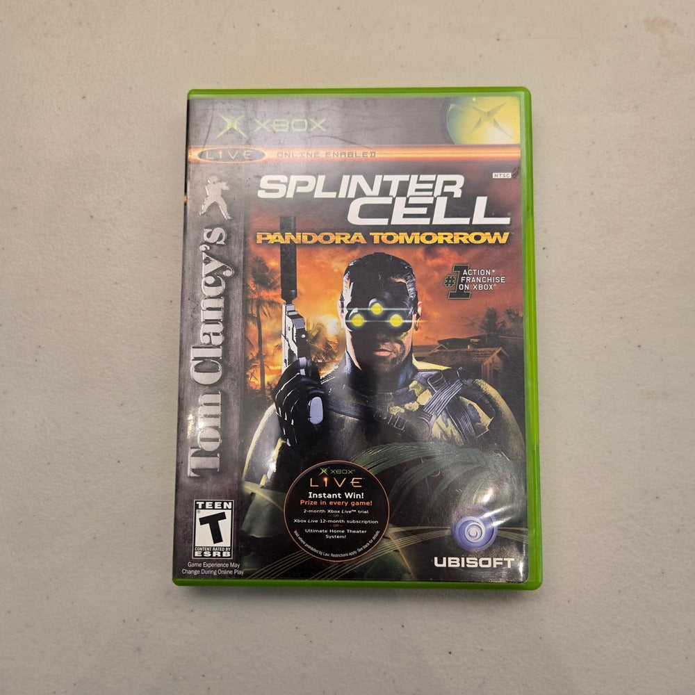 Splinter Cell Pandora Tomorrow Xbox  (CIb)