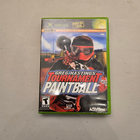 Greg Hastings Tournament Paintball Xbox (Cib)