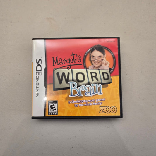 Margot's Word Brain Nintendo DS(Cib)