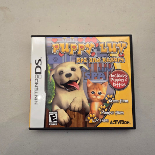 Puppy Luv Spa & Resort Nintendo DS (Cib)