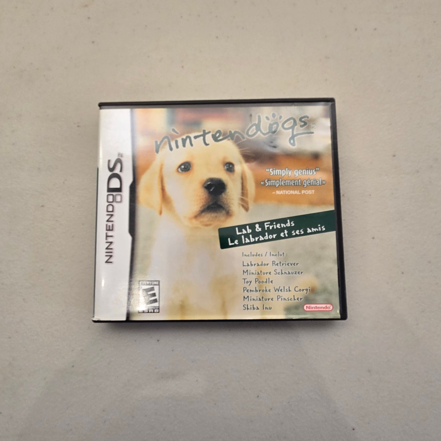 Nintendogs Lab and Friends Nintendo DS (Cib)