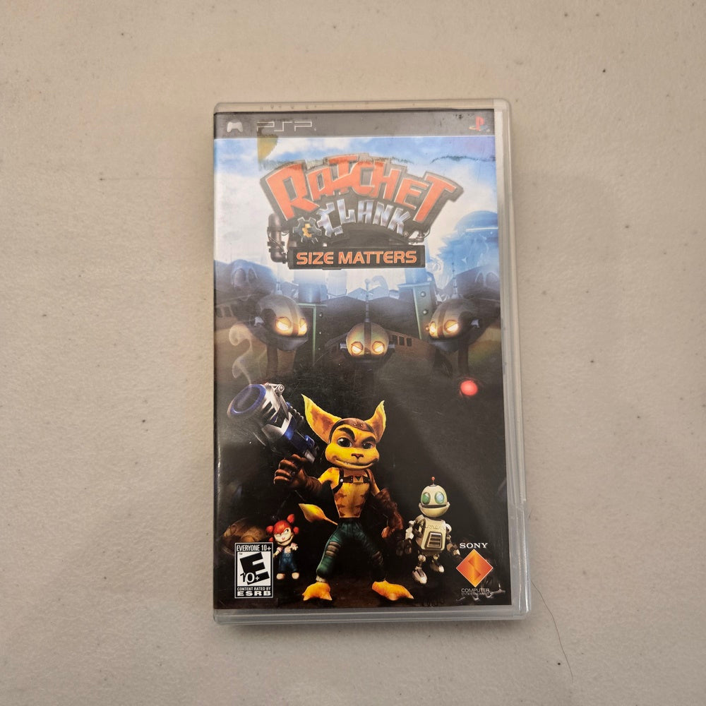 Ratchet &amp; Clank Size Matters PSP (Cib)