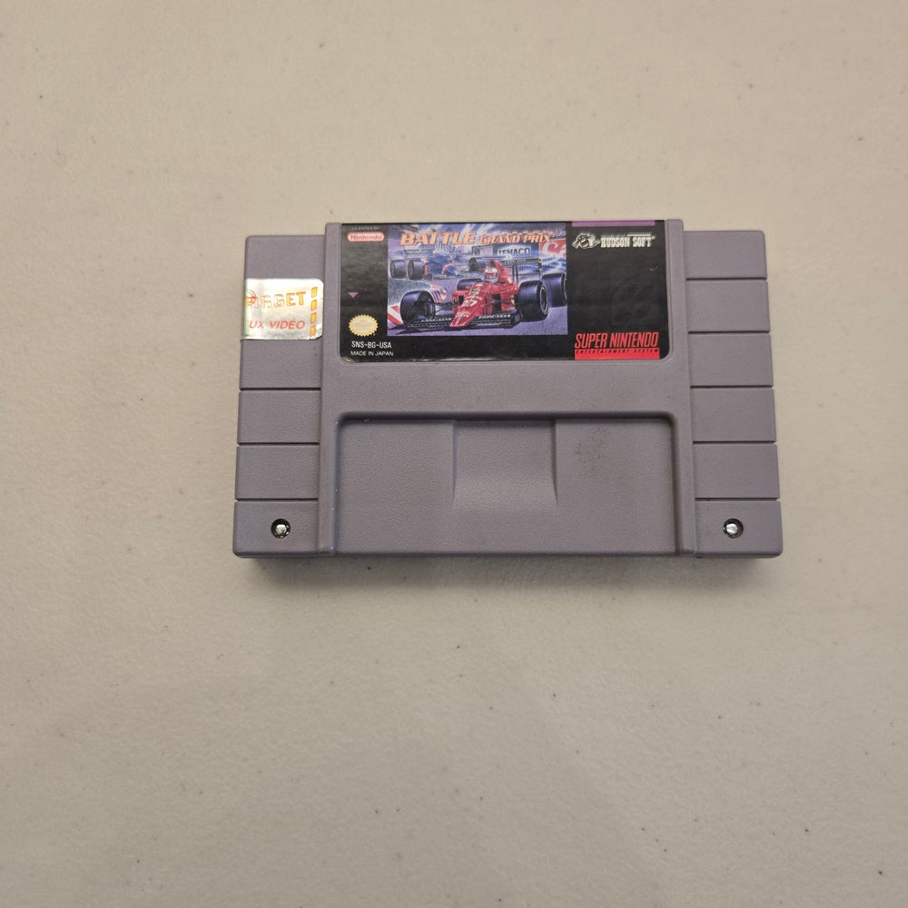 Battle Grand Prix Super Nintendo  (Loose) (Condition-)