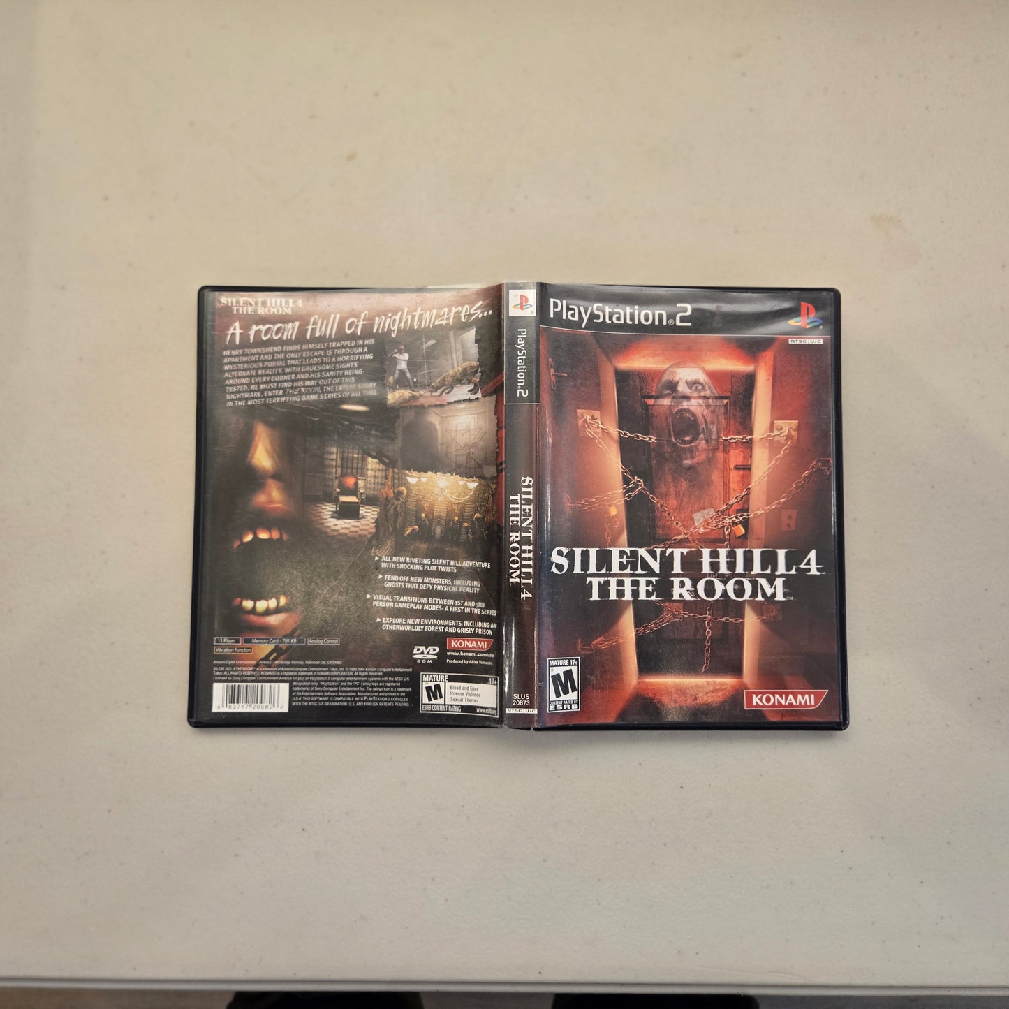 Silent Hill 4: The Room Playstation 2 (Cib)