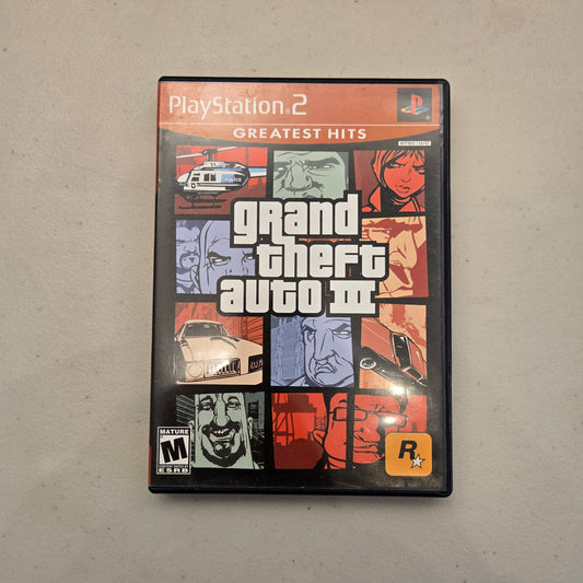 Grand Theft Auto III Playstation 2 (Cib)