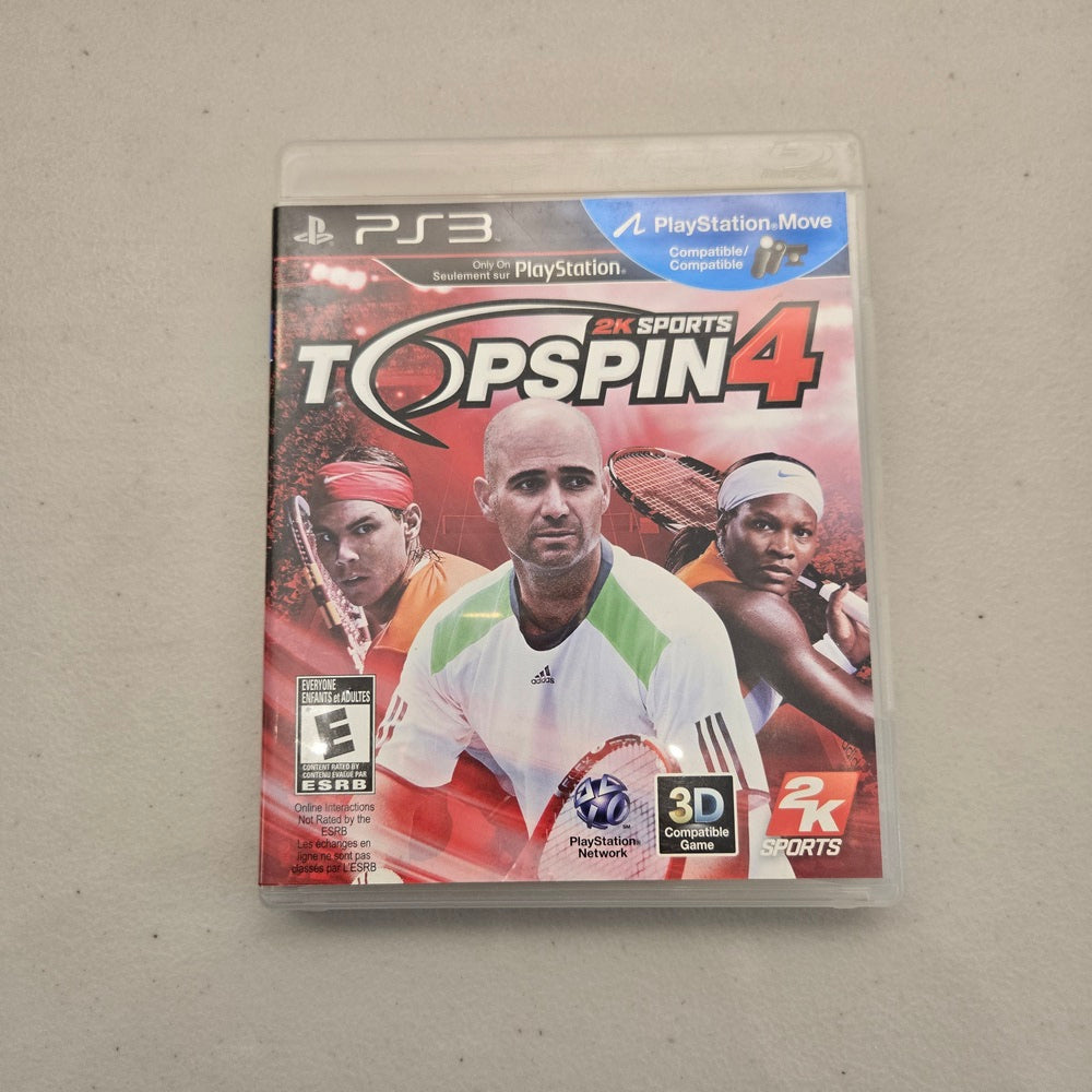 Top Spin 4 Playstation 3   (Cib)