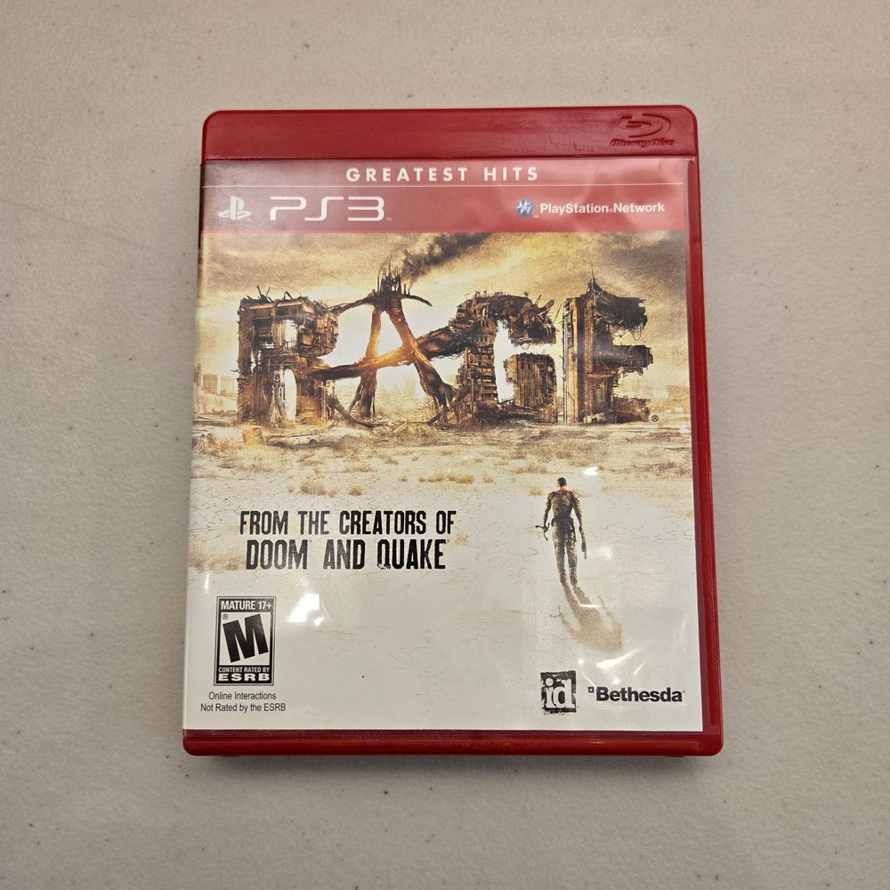 Rage [Greatest Hits] Playstation 3   (Cib)