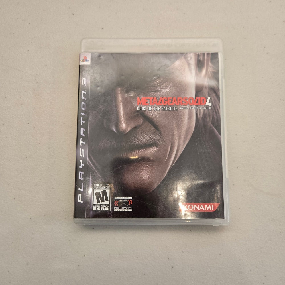 Metal Gear Solid 4 Guns of the Patriots Playstation 3 (Cib)