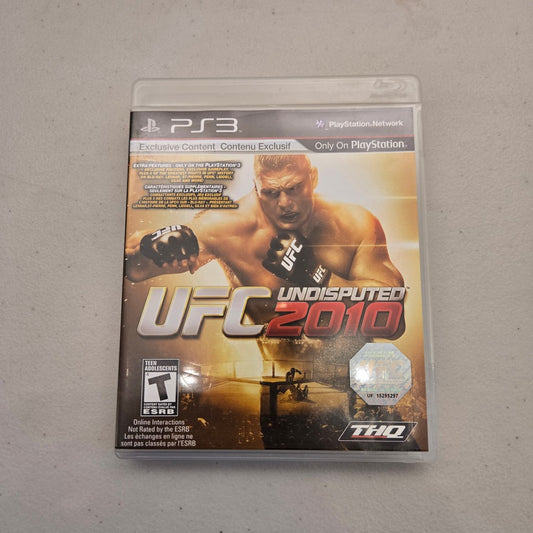 UFC Undisputed 2010 Playstation 3    (Cib)