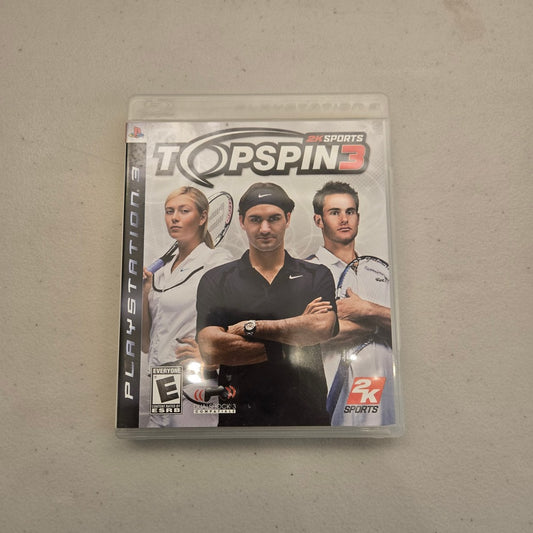 Top Spin 3 Playstation 3  (Cib)