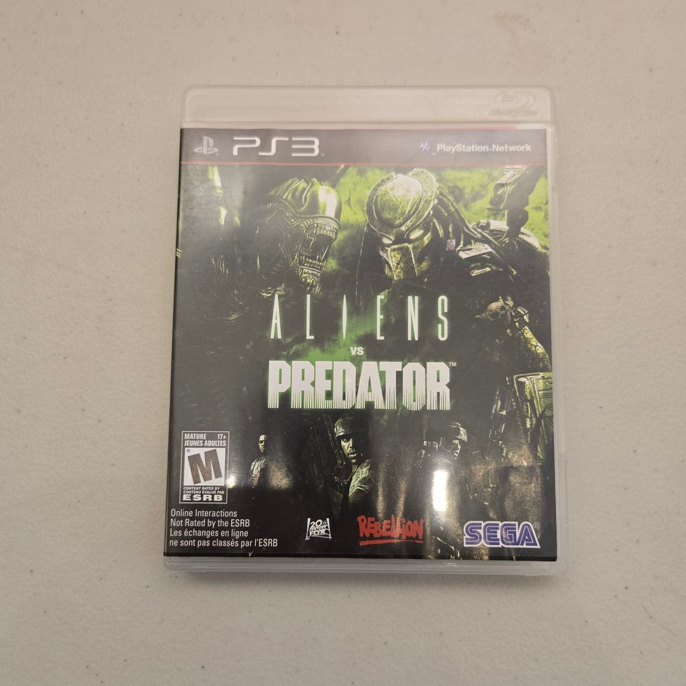 Aliens vs. Predator Playstation 3 (Cib)