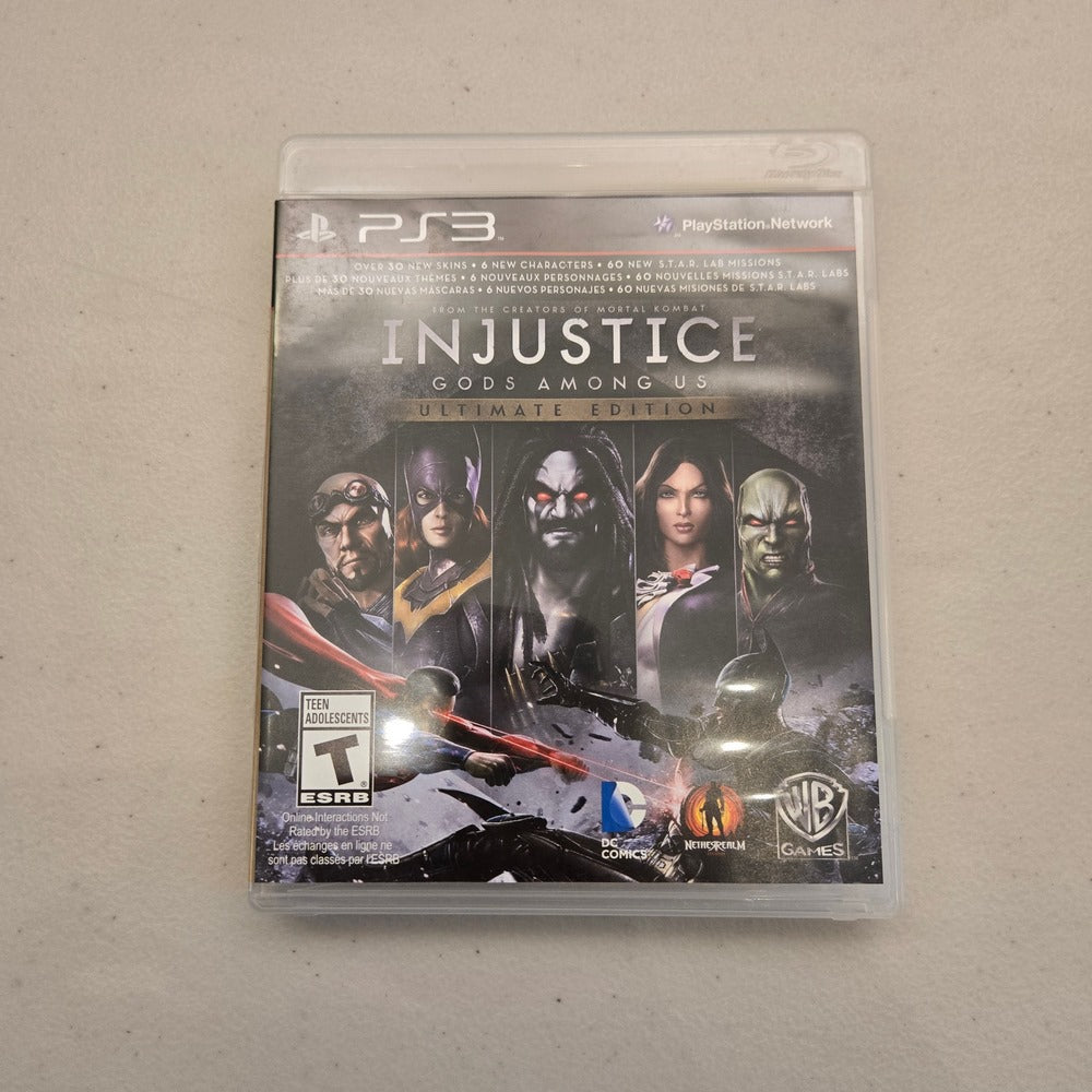 Injustice: Gods Among Us [Ultimate Edition] Playstation 3   (Cib)