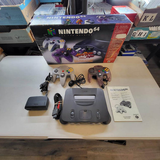 Nintendo 64 Atomic Purple Bundle Nintendo 64 (Cib)(Condition-)