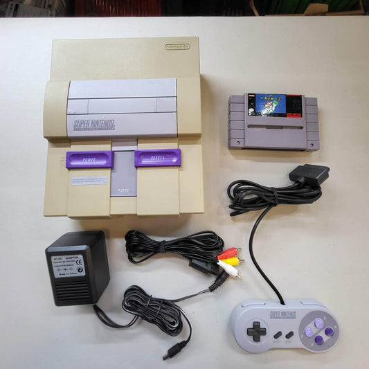 Console Super Nintendo SNES + Mario World Inclus