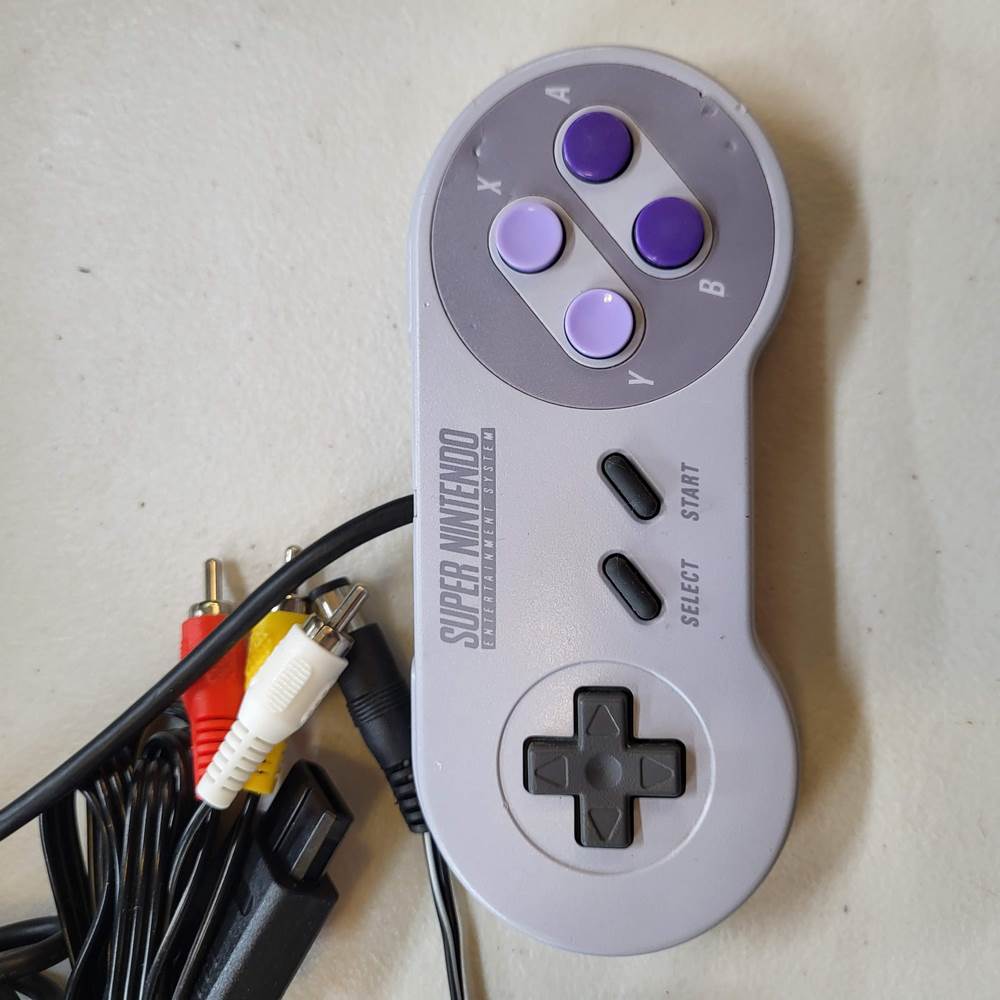 Console Super Nintendo SNES + Mario World Inclus