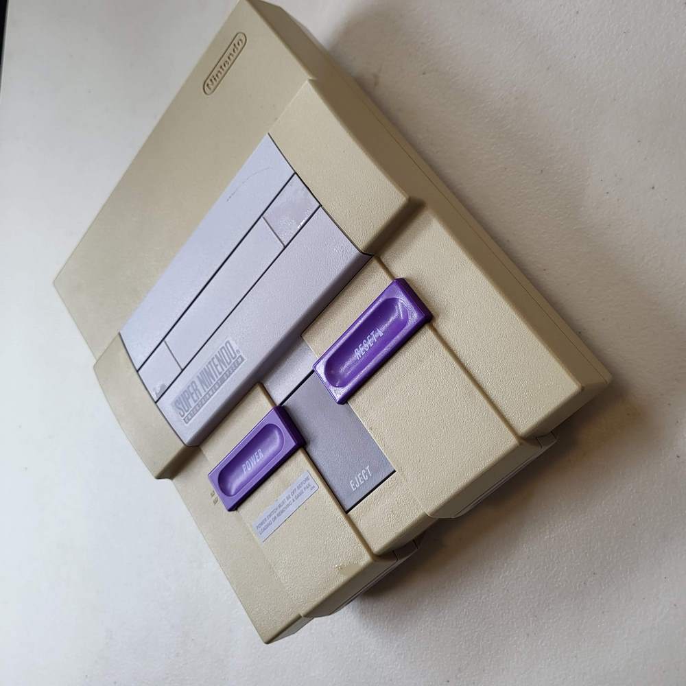 Console Super Nintendo SNES + Mario World Inclus