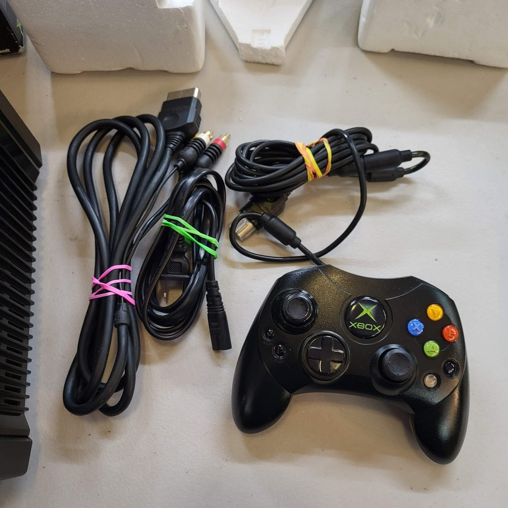 Black Xbox  Original Used Console System (Cib) (Condition-)