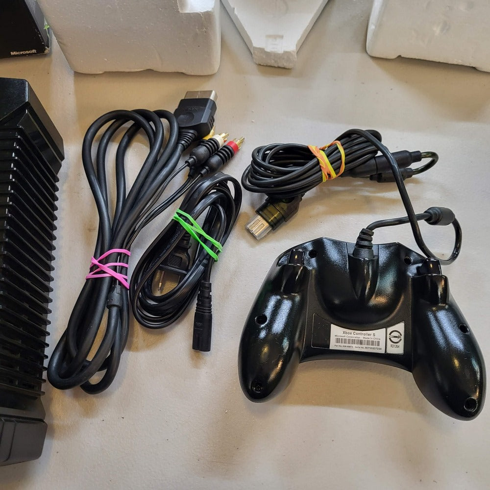 Black Xbox  Original Used Console System (Cib) (Condition-)