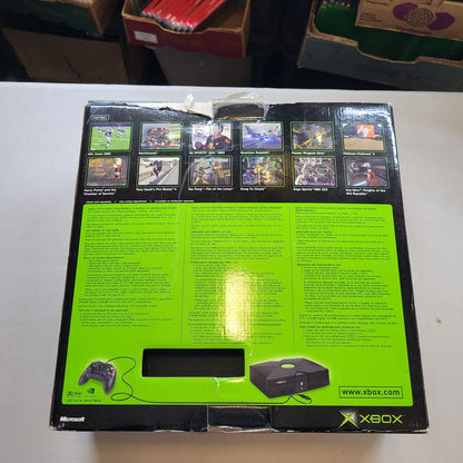 Black Xbox  Original Used Console System (Cib) (Condition-)