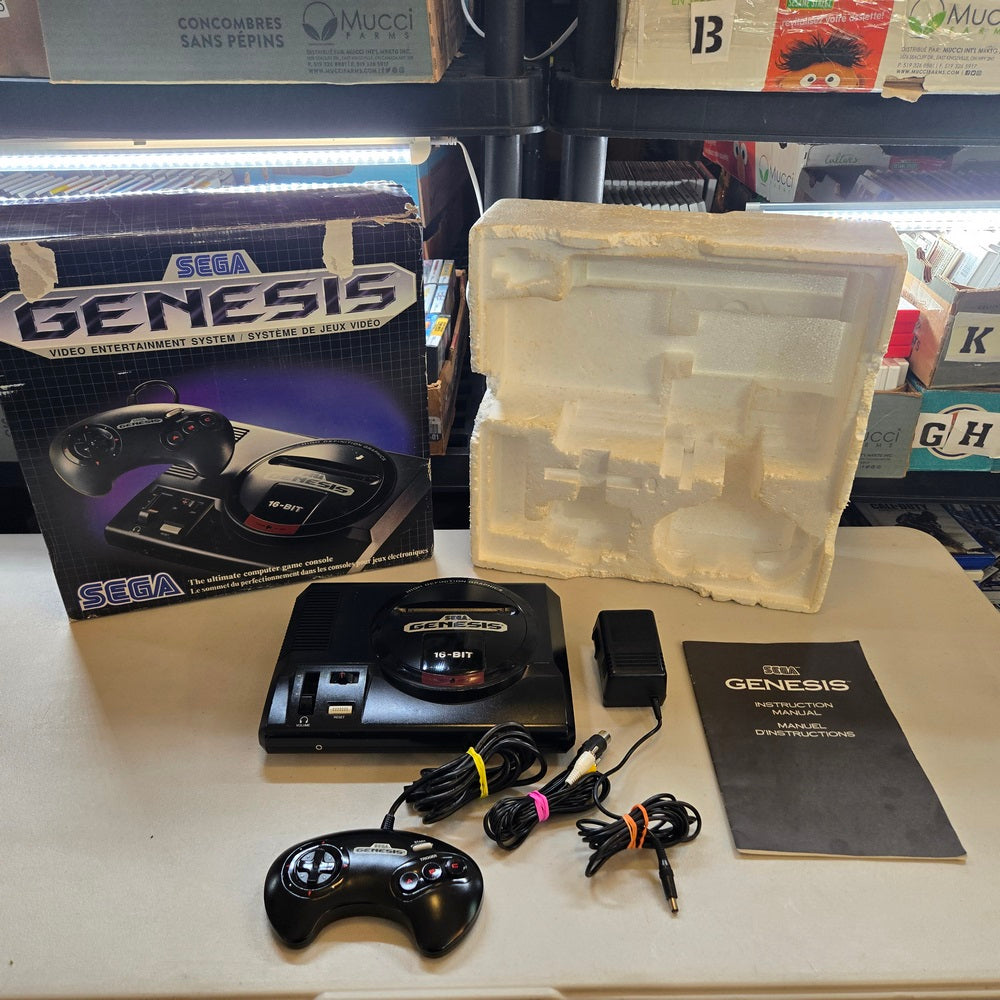 Sega Genesis Model 1 Console [High Definition]  (Cib)(Condition-)