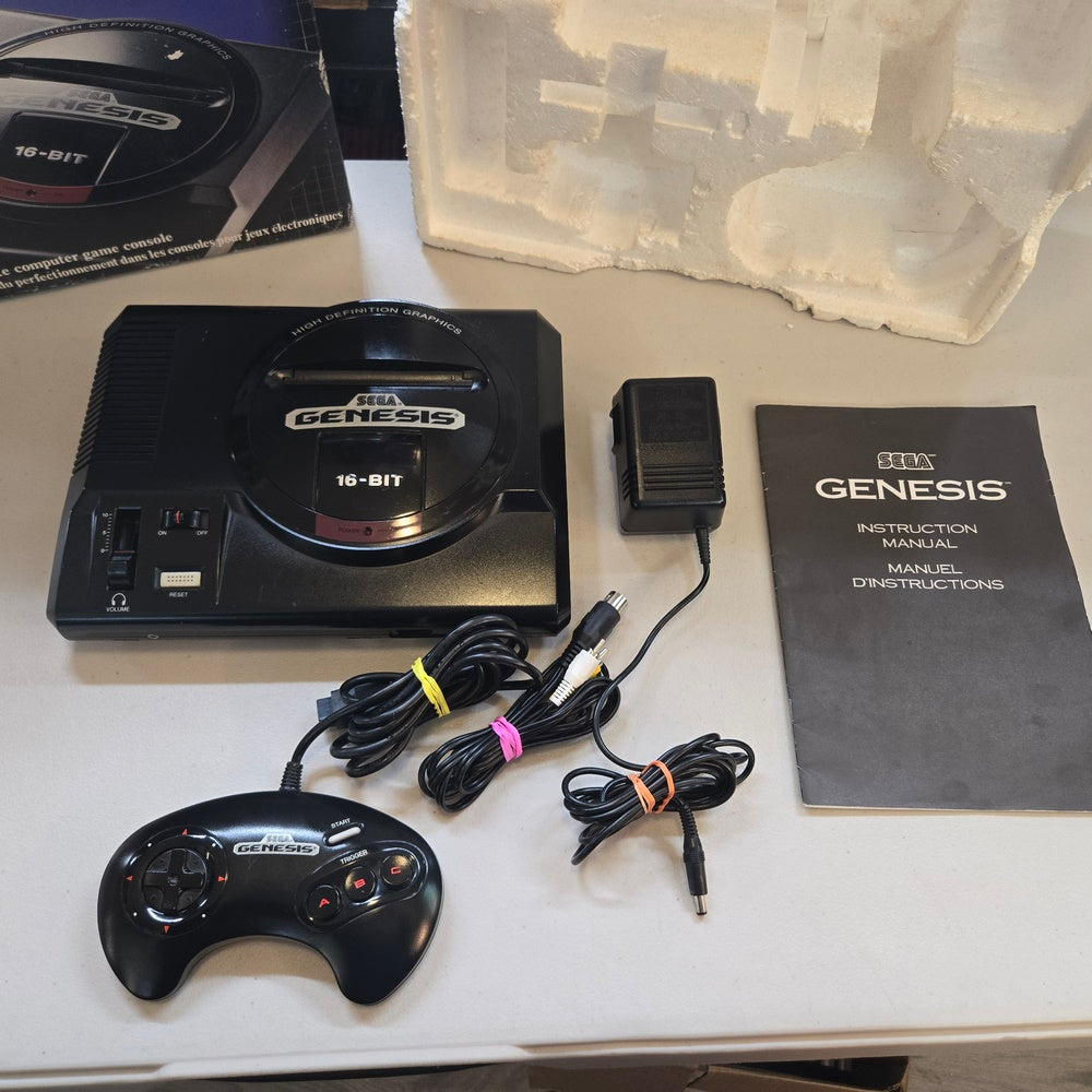 Sega Genesis Model 1 Console [High Definition]  (Cib)(Condition-)