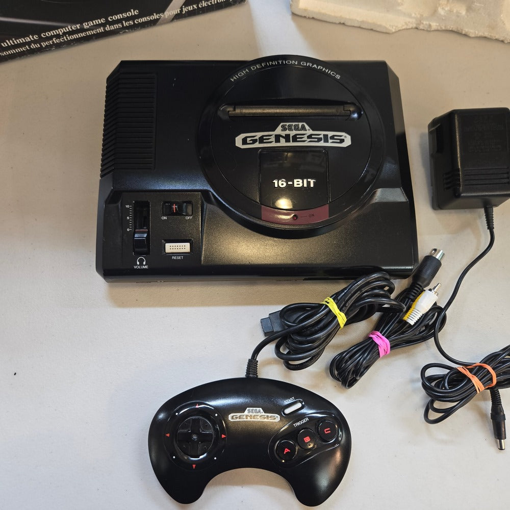 Sega Genesis Model 1 Console [High Definition]  (Cib)(Condition-)