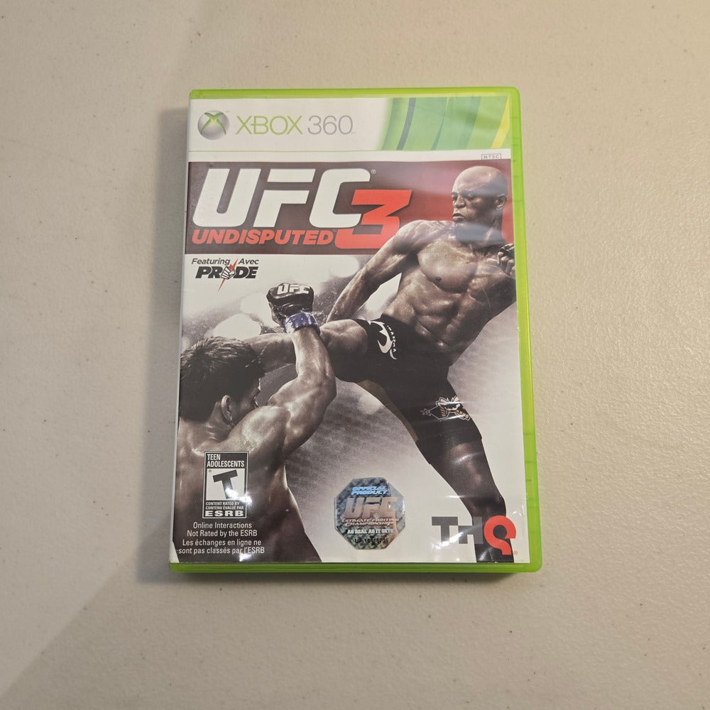 UFC Undisputed 3 Xbox 360 (Cib)