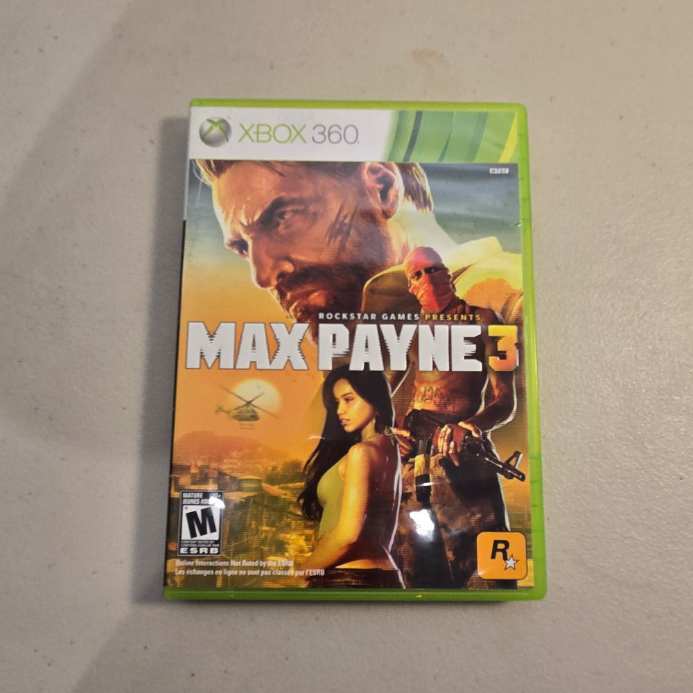 Max Payne 3 Xbox 360  (Cib)