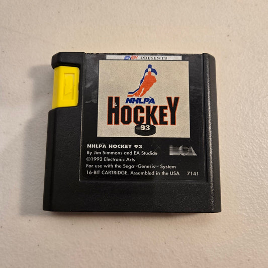 NHLPA Hockey '93 Sega Genesis  (Loose)(Condition-)