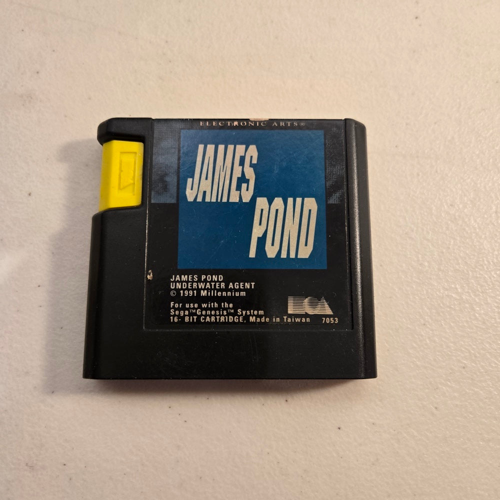 James Pond Sega Genesis (Loose)(Condition-)