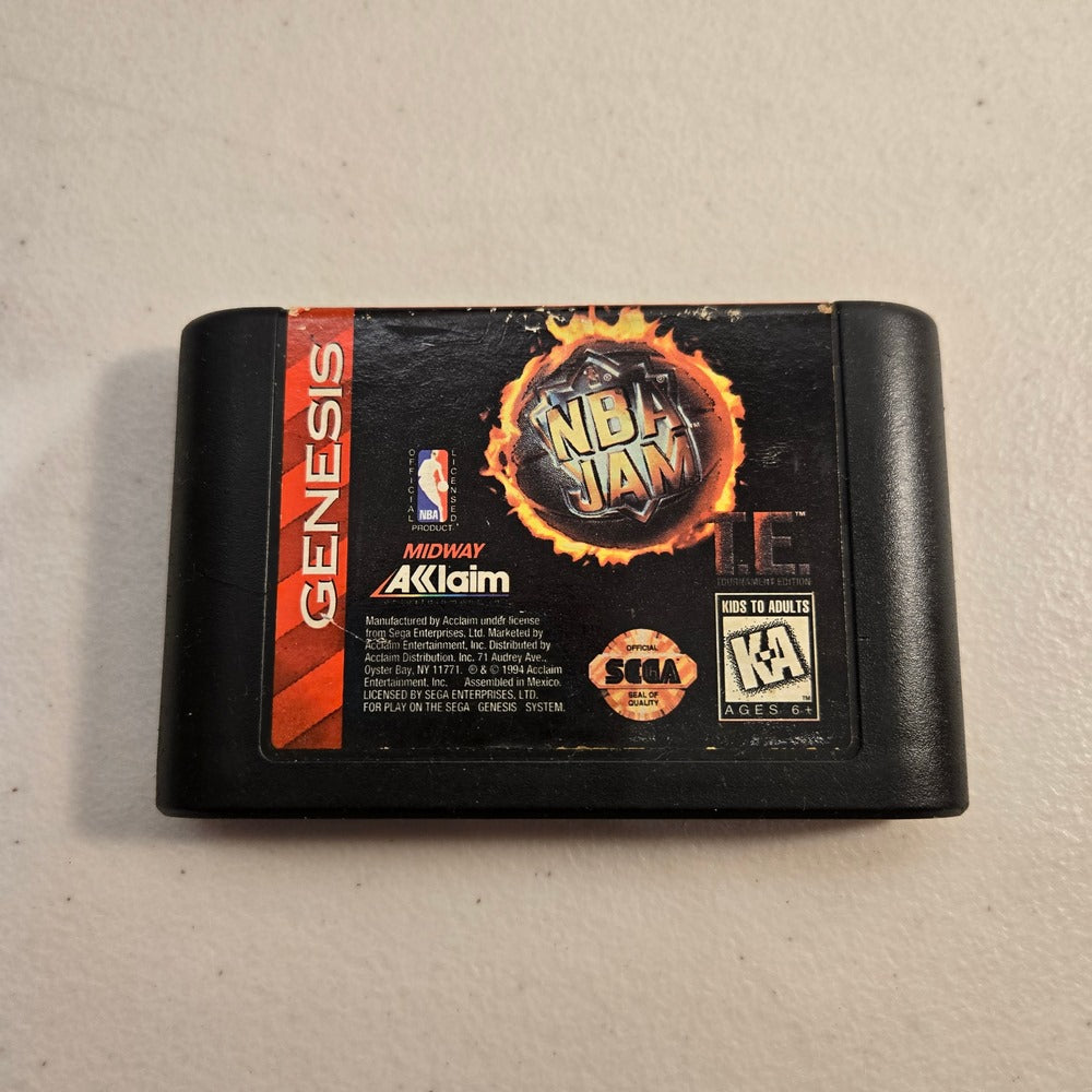 NBA Jam Tournament Edition Sega Genesis (Loose)(Condition-)