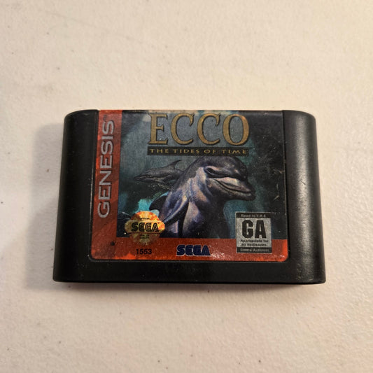 Ecco The Tides of Time Sega Genesis (Loose)(Condition-)