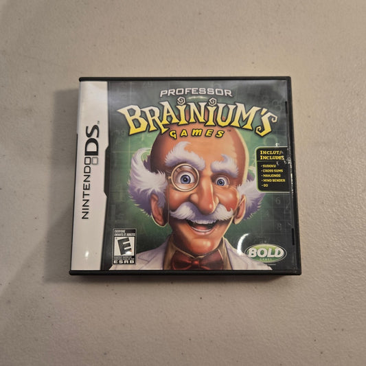 Professor Brainium's Games Nintendo DS (Cib)