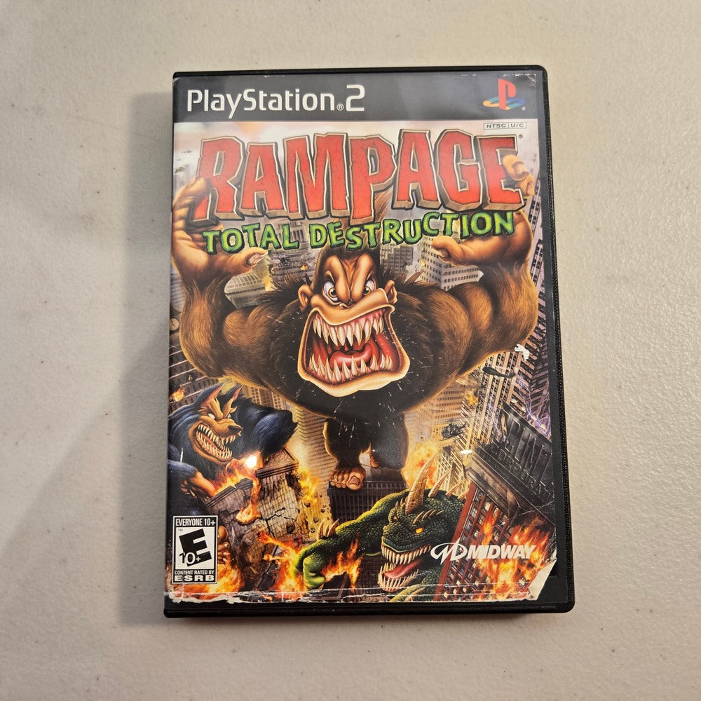 Rampage Total Destruction Playstation 2 (Cb)