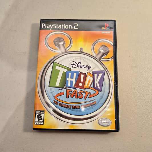 Think Fast Playstation 2  (Cib)