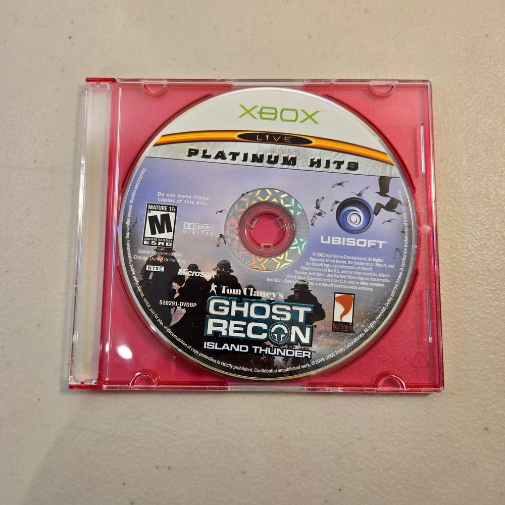 Ghost Recon Island Thunder [Platinum Hits] Xbox    (Loose)