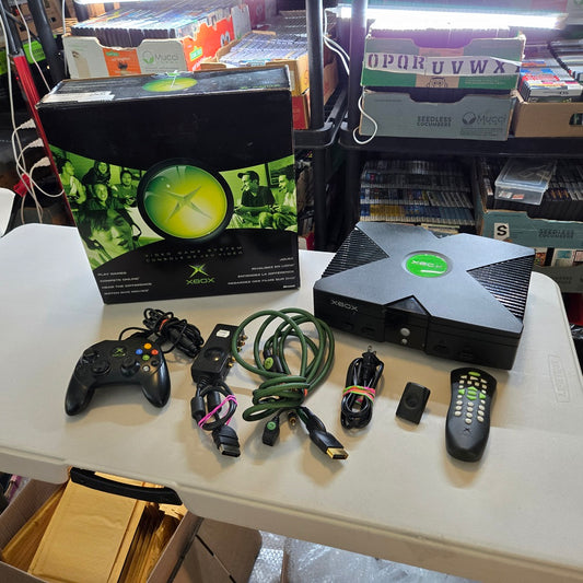 Black Xbox Console System (Cib) (Condition-)