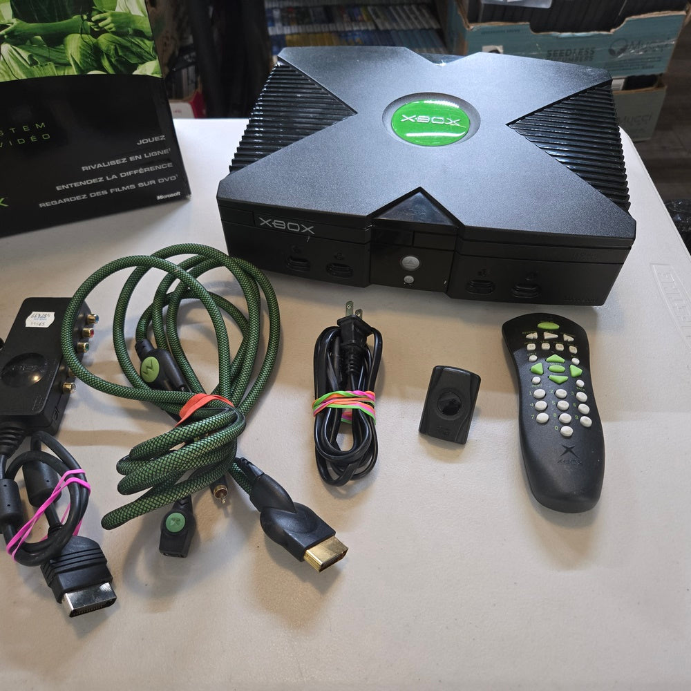 Black Xbox Console System (Cib) (Condition-)