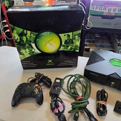 Black Xbox Console System (Cib) (Condition-)