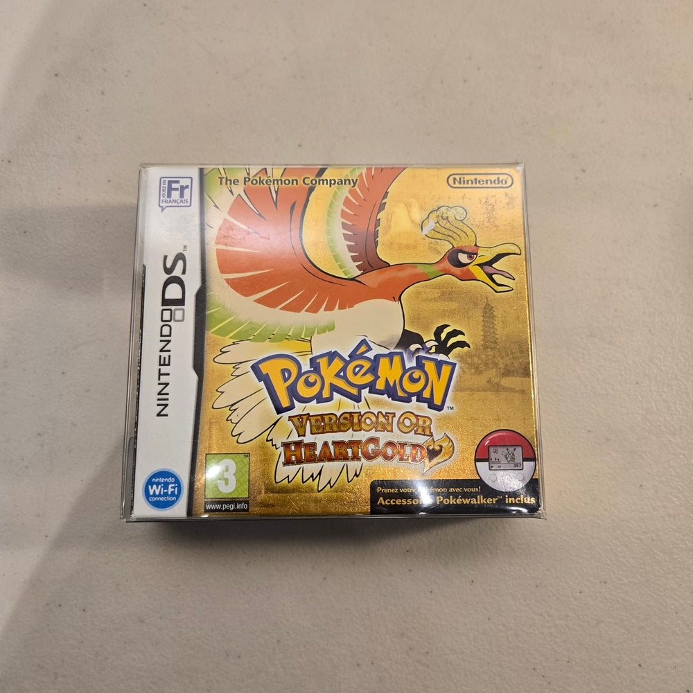 Pokemon HeartGold Version [Pokewalker] Nintendo DS  (CIB) Francais / French