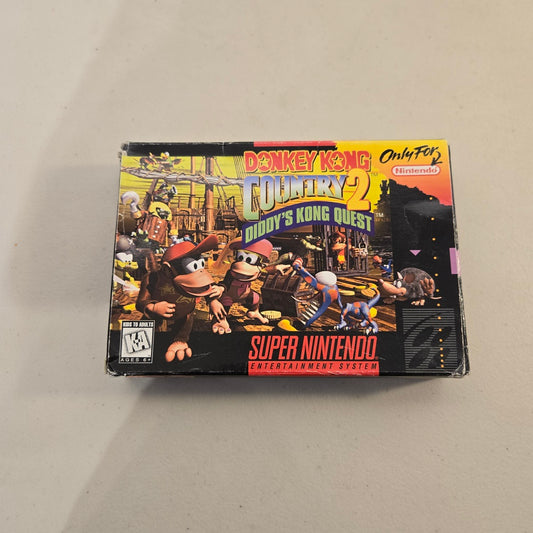 Donkey Kong Country 2 Super Nintendo   (Cib)