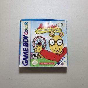 Arthur's Absolutely Fun Day GameBoy Color (Cib) (Condition-) -- Jeux Video Hobby 