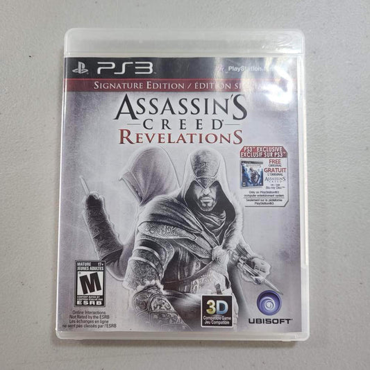 Assassin's Creed: Revelations [Signature Edition] Playstation 3 (Cib) -- Jeux Video Hobby 