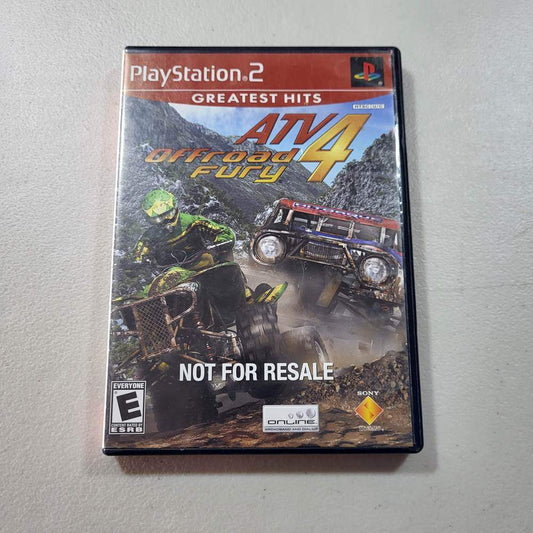 ATV Offroad Fury 4 [Not For Resale] Playstation 2 (Cib) -- Jeux Video Hobby 