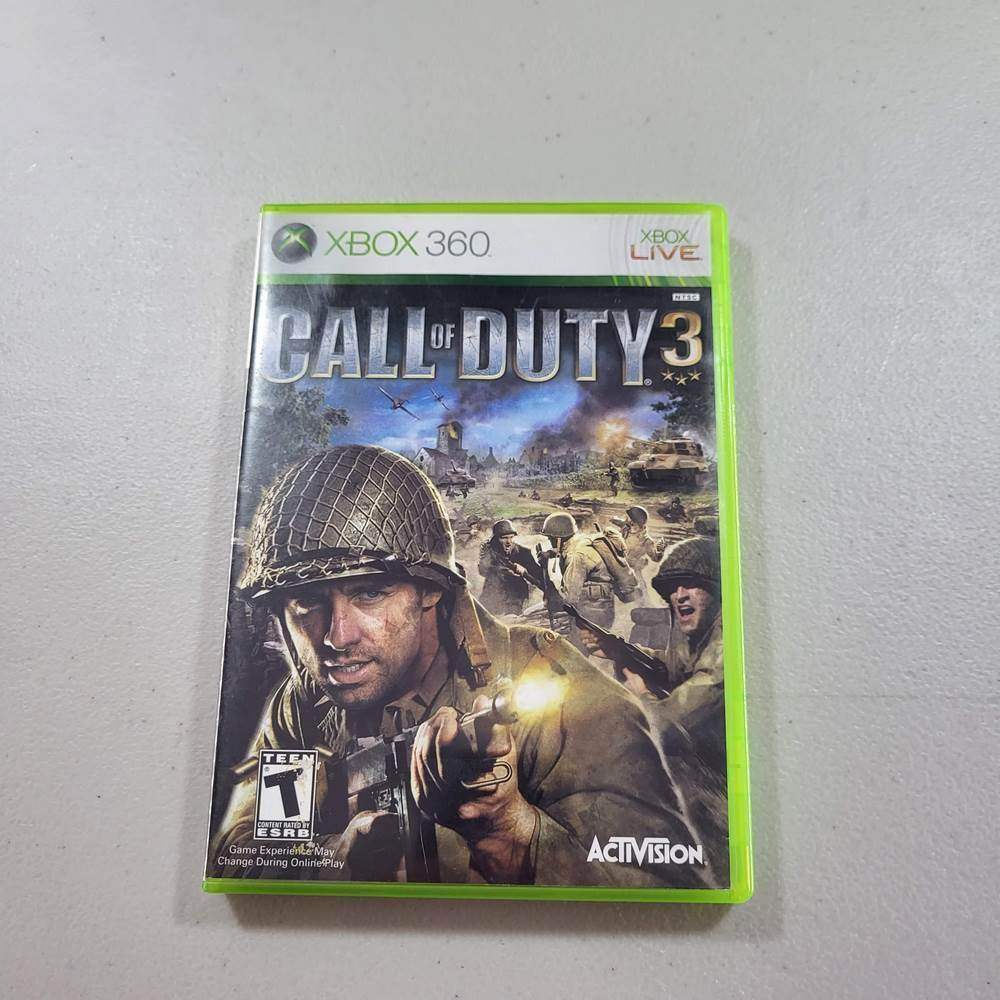 Call Of Duty 3 Xbox 360 (Cb) -- Jeux Video Hobby 